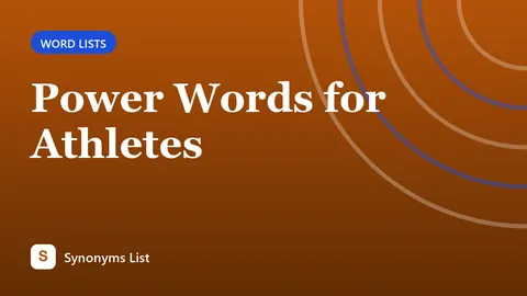 Power Words for Athletes
