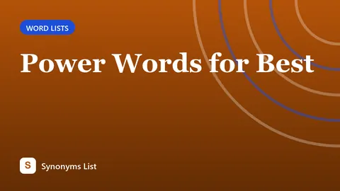 Power Words for Best