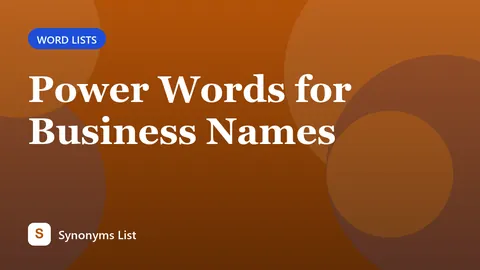 Power Words for Business Names