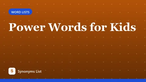 Power Words for Kids