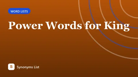 Power Words for King