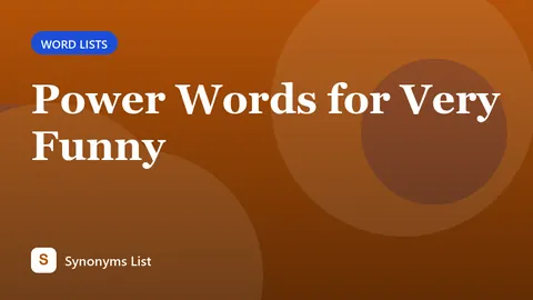 Power Words for Very Funny