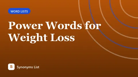 Power Words for Weight Loss