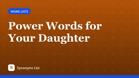 Power Words for Your Daughter