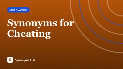 Synonyms for Cheating