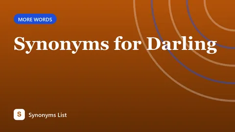 Synonyms for Darling