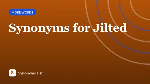 Synonyms for Jilted