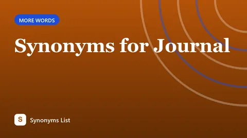 Synonyms for Journal