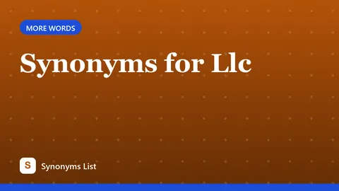Synonyms for Llc