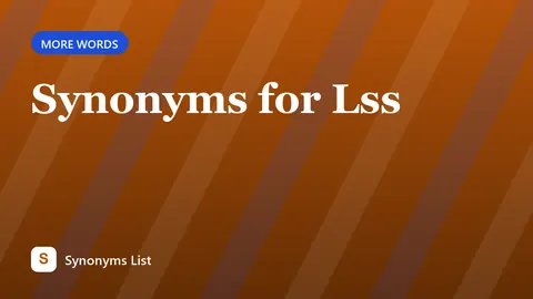 Synonyms for Lss