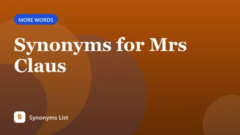 Synonyms for Mrs Claus