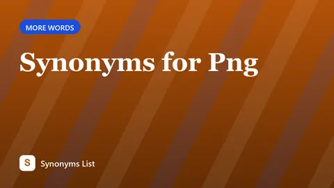 Synonyms for Png