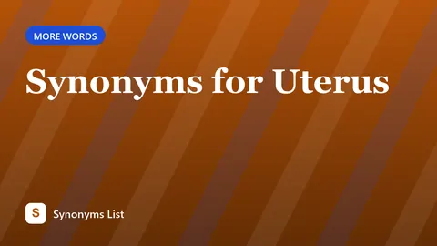 Synonyms for Uterus