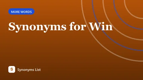 Synonyms for Win